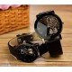 Elegent Analog couple wrist watches combo/MS