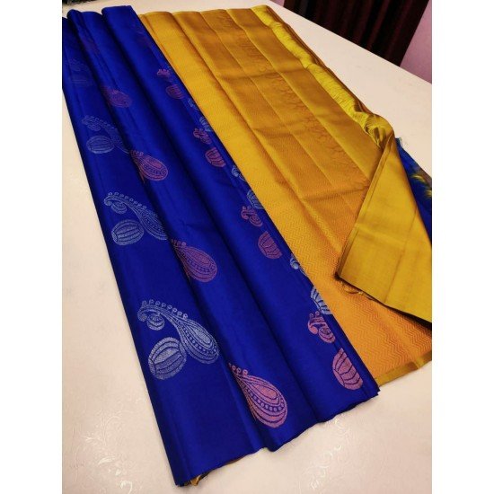 SOFT LICHI KANCHIPURAM SILKS/ GF94 - Mangal-veena