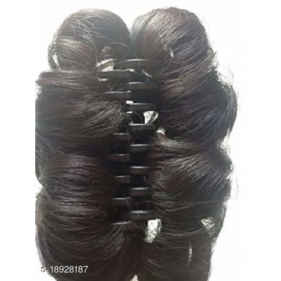 A T 4 Inches Hair Extension Juda Hair Bun With Clutcher/MS