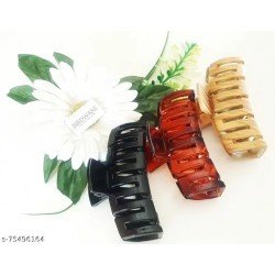 BIRDWARE big size hair clips clutcher for women daily use Imported Acrylic Material Stone Butterfly Hair Clips/MS