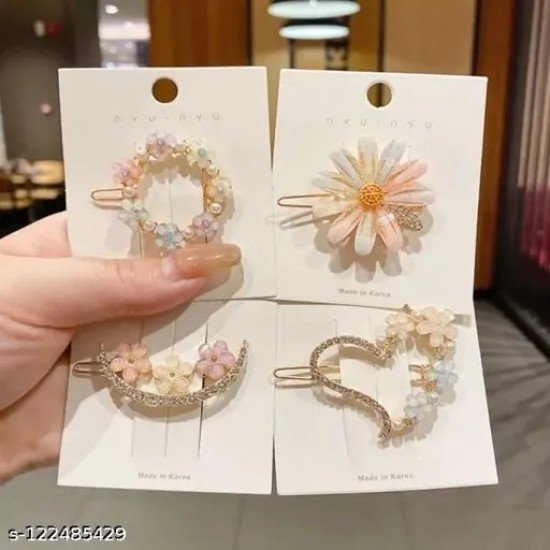 Pearl Acrylic Hair Clips/MS