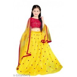 Cute Trendy Kids Girls Lehanga Cholis/MS