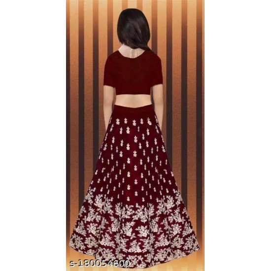 VV Maroon Lehenga Choli/MS