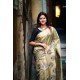 RAW SILK WEAVING SAREE/ GF43 - RAW EMB