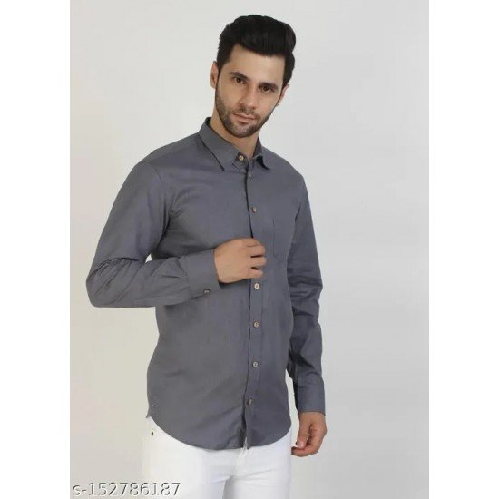 Charcoal shirt men/MS