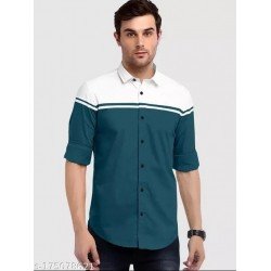 Men's Fancy Lycra Regular Fit Shirt/MS