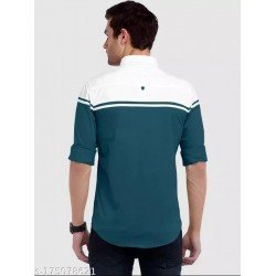 Men's Fancy Lycra Regular Fit Shirt/MS