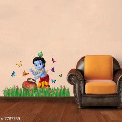 Rangoli Large Wall Sticker Waterproof and 45x50 cm Size/MS