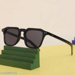 Unisex Full Rim Berlin Wayfarer Polarized Sunglass with UV Protection/MS