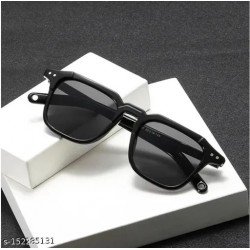 Unisex Full Rim Berlin Wayfarer Polarized Sunglass with UV Protection/MS