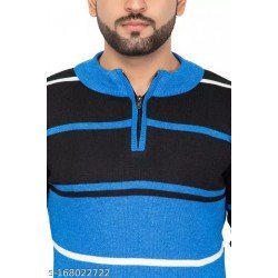 MENS STYLISH HALF ZIPPER SWEATER/MS