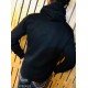 Men's Cotton Hooded Sweatshirt Black Color/MS