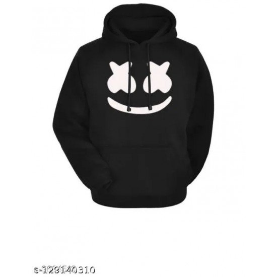 Unisex Cotton Hooded Sweatshirt  Men Cotton Hooded BIG SMILE/MS