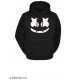 Unisex Cotton Hooded Sweatshirt  Men Cotton Hooded BIG SMILE/MS