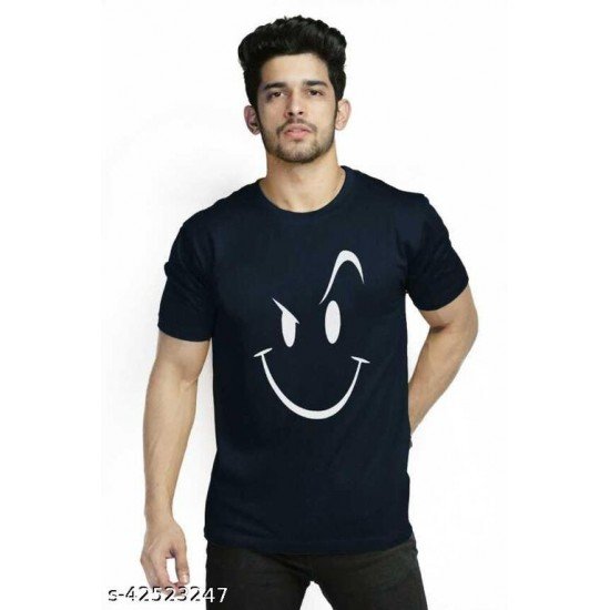 MUSTARD SMILEY T-SHIRT