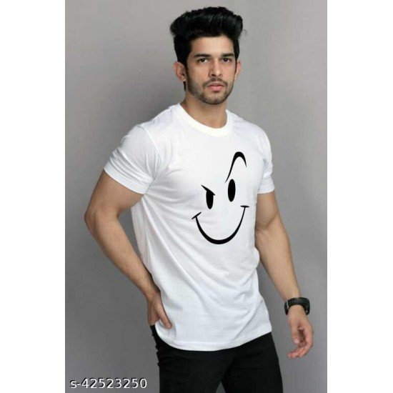 MUSTARD SMILEY T-SHIRT