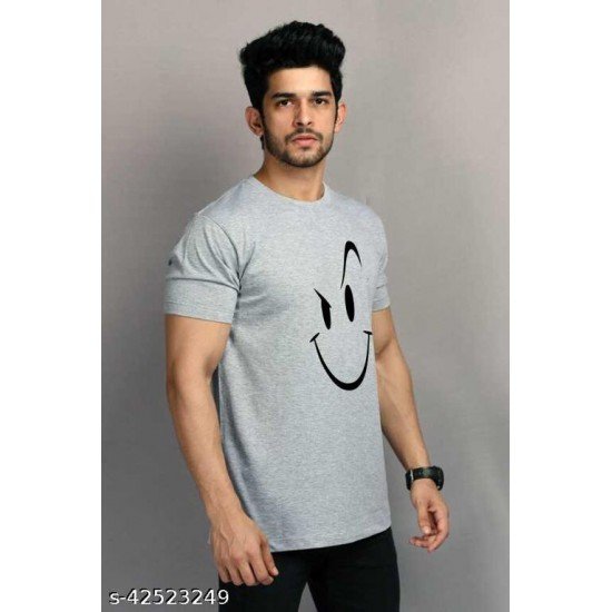 MUSTARD SMILEY T-SHIRT