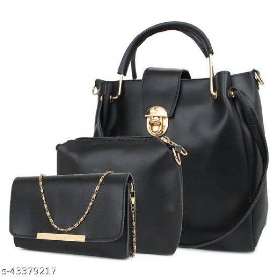 CLASSY HANDBAG SET OF THREE PCS